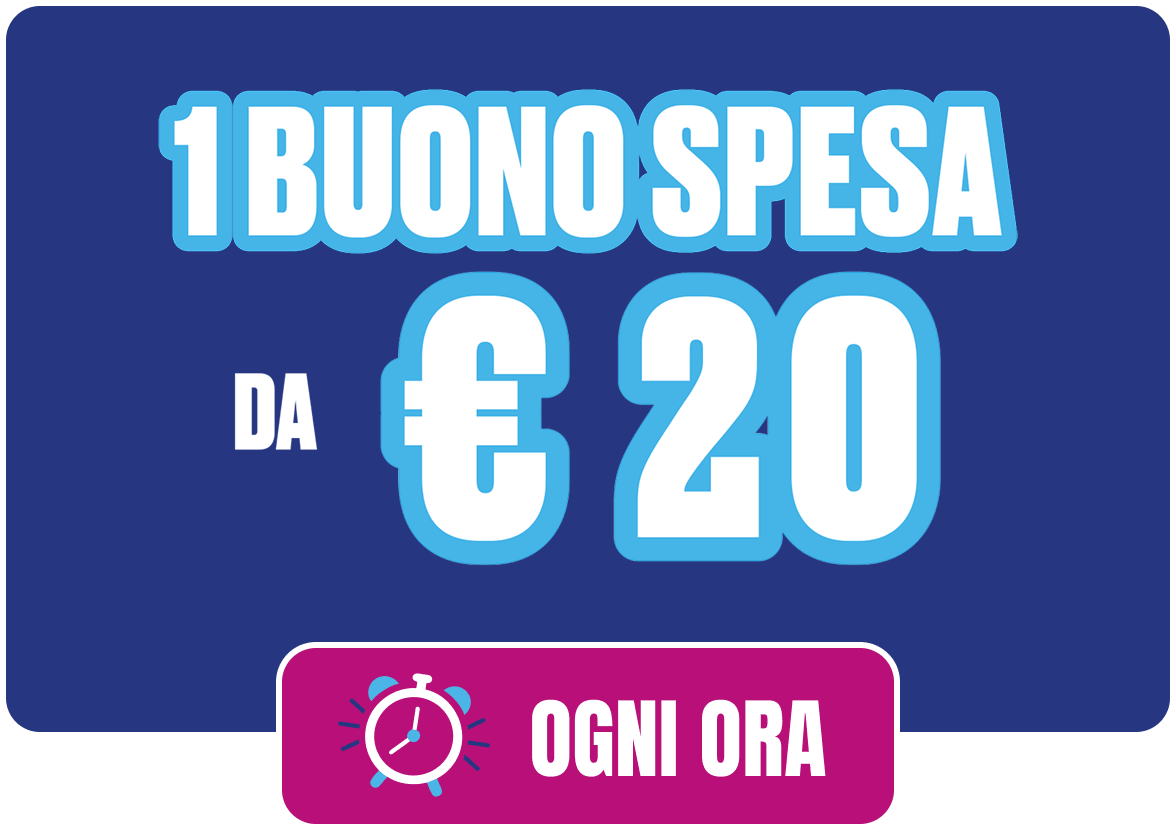 Un buono spesa da 20€