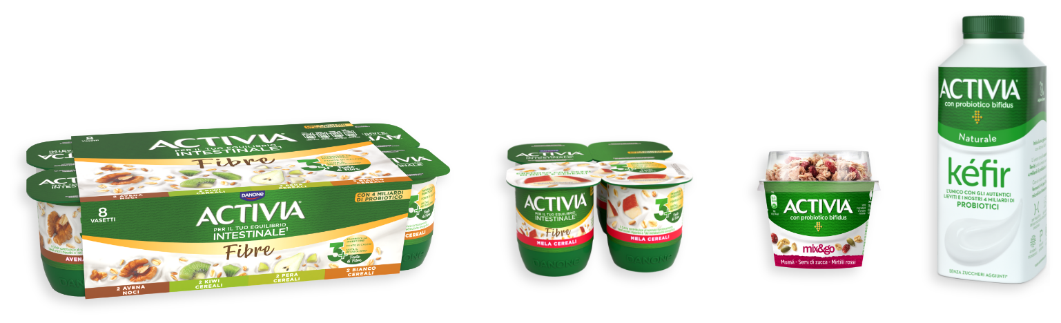 Activia yoghurt | mix&go | latte kéfir