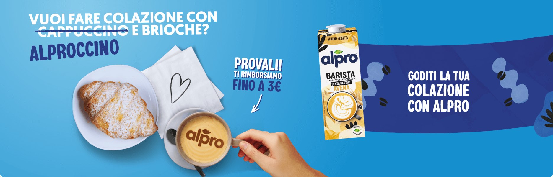 Visore principale Danone Alproccino