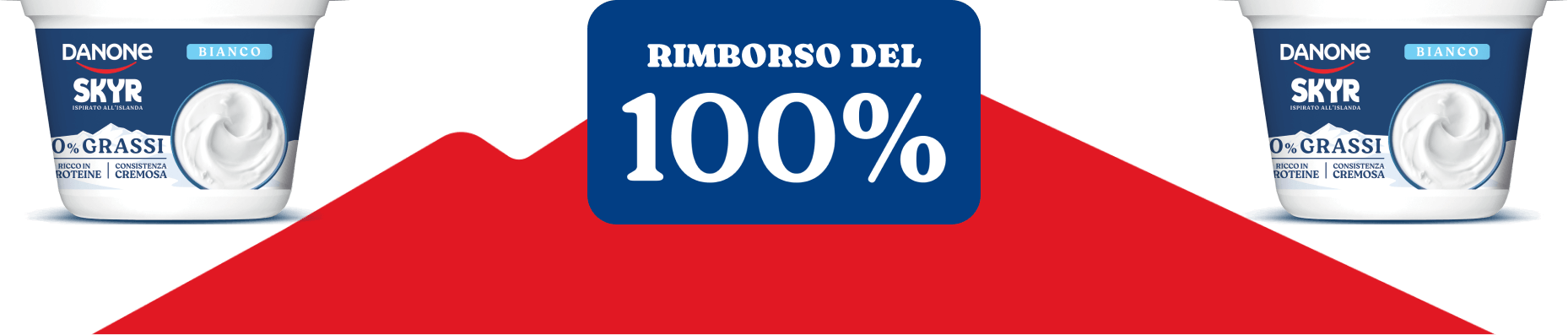 Rimborso Cashback del 100%