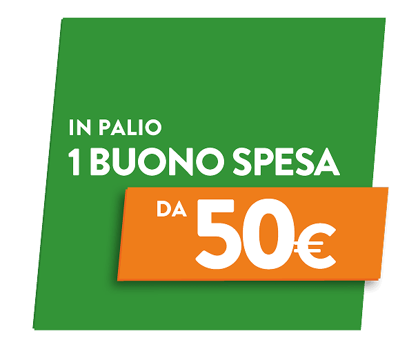 In palio 1 buono spesa da 50€